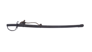 Sword with a scabbard