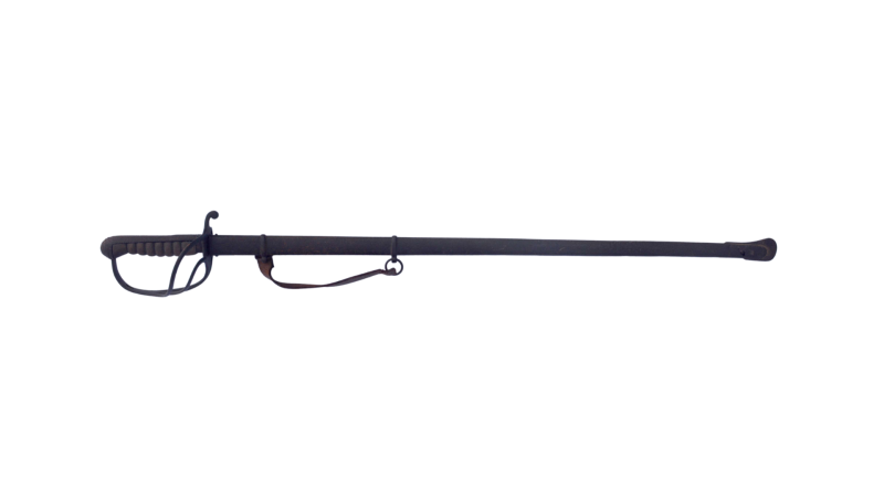 Sword with scabbard
