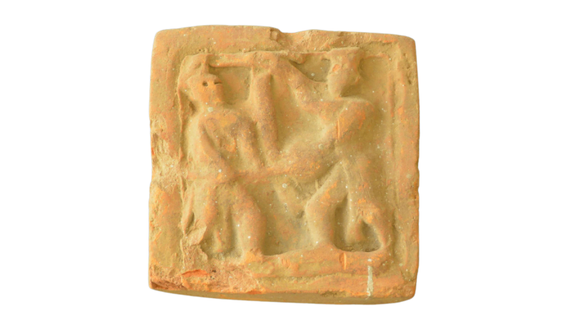 Terracotta plaque