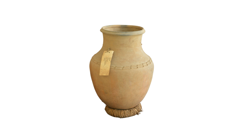 Large earthen vessel
