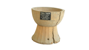 Wooden grinding tool