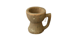 Wooden mortar