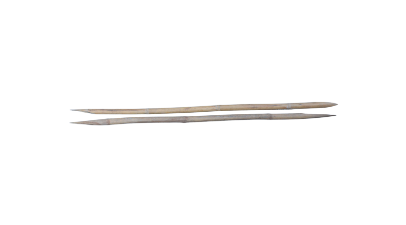 Bamboo sticks for transporting paddy sapling