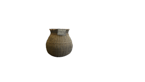 Bamboo fish container
