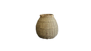 Bamboo fish container