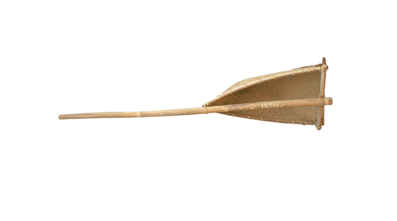 Shovel shaped agricultural or fishing implement