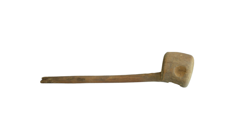Wooden ladle